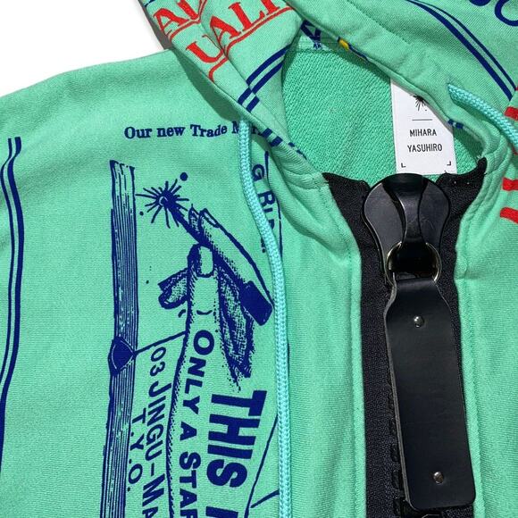 Mega zipper graphic hoodie - Picture 2 of 6